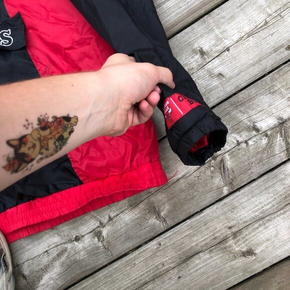 Vintage 90s NBA Chicago Bulls Jacket Medium - Picture 4 of 7